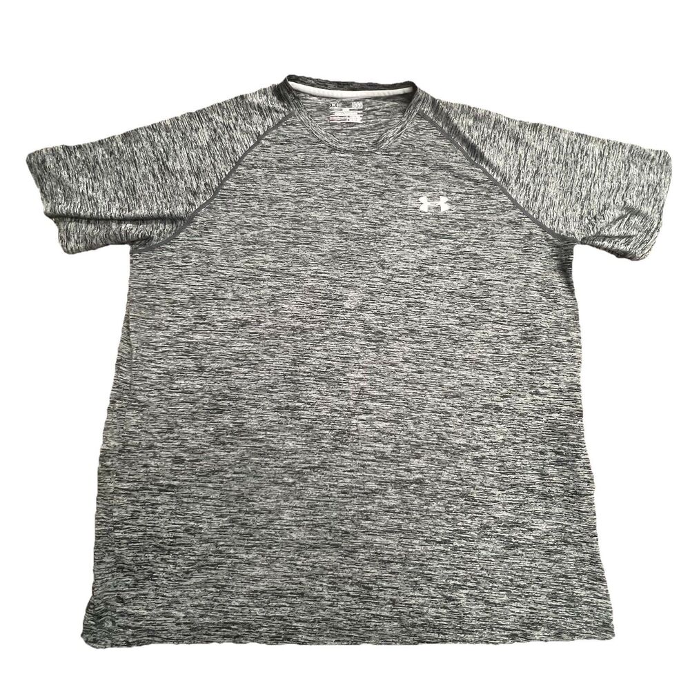 Under Armor Heat Gear Loose TShirt Large GRAY